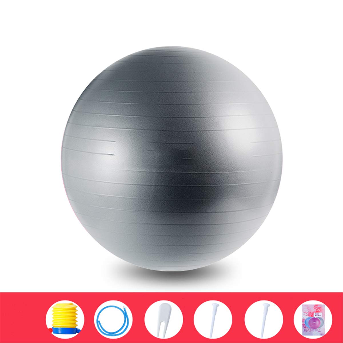 Birthing Ball Exercise Ball Pregnancy Maternity Labour Anti-Burst Anti-Slip Extra Thick Swiss Ball with Quick Pump for Yoga Pilates Fitness Pregnancy Labour