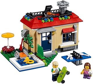 Lego Creator Modular Poolside Holiday 31067 Building Kit - 7 Years & Above