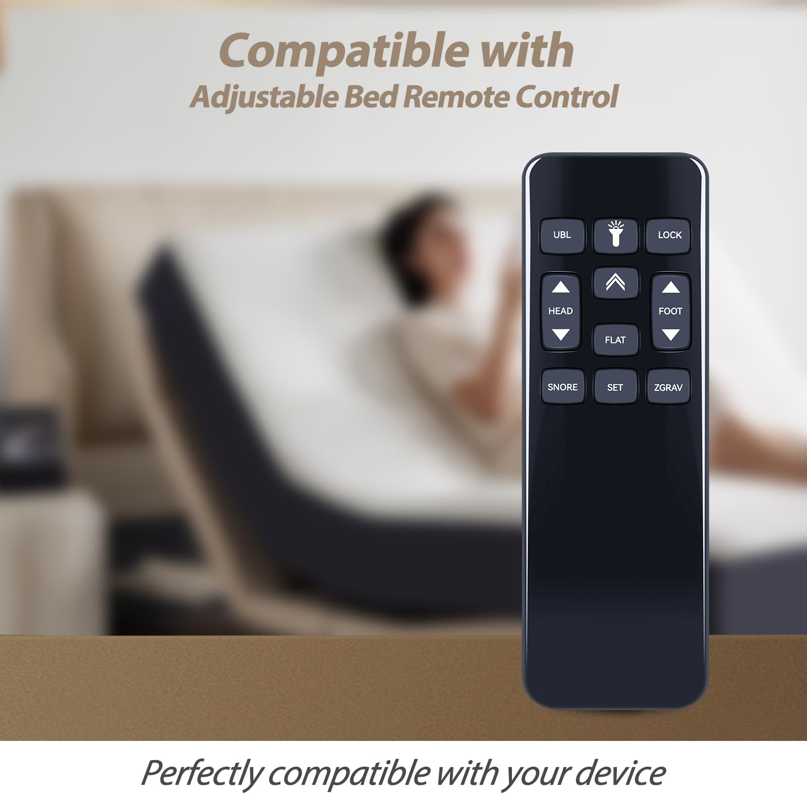 Telecomando di ricambio per letto Leggett & Platt Richmat HJH173 regolabile