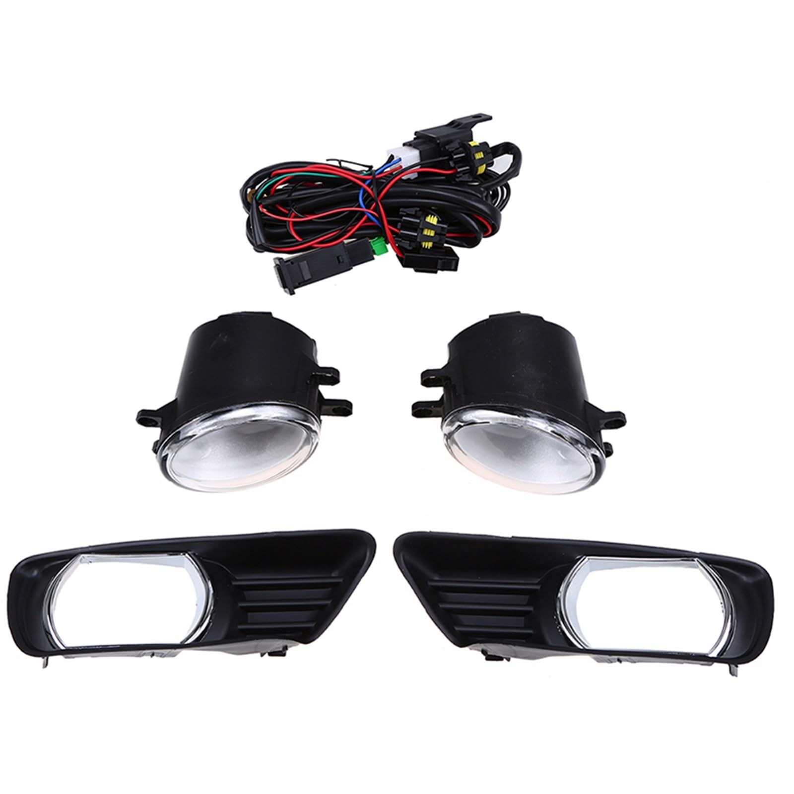 Kratka przeciwmgielna Światła przeciwmgielne samochodowe, zderzak przedni, kratki przeciwmgielne, osłona lampy, do Toyoty, do Camry XV40 2007 2008 2009, przed liftingiem, akcesoria zewnętrzne