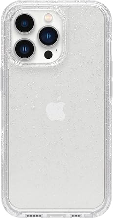 OtterBox Symmetry Series Clear Case for Apple iPhone 13 Pro - Polycarbonate, Wireless Charging Compatible, Non-Retail Packaging (Stardust 2.0)