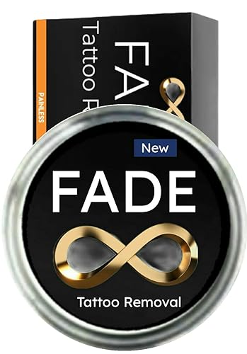 Crema de eliminación de tatuajes 100% para tatuajes corporales no deseados - Efecto máximo rápido - Fórmula avanzada probada -