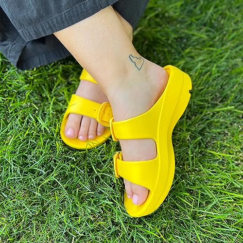TELIC Women's Boise Bliss Slide Sandals - Lightweight, Waterproof, Impact-Reducing - Great for Pool, Beach & Everyday Wear4