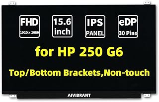 AIVIBRANT New Screen Replacement for HP 250 G6 FHD 1920x1080 IPS Matte LCD LED Display
