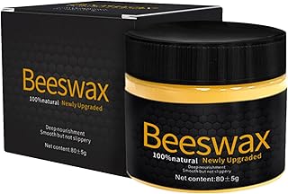 Wood Care Polishing Beeswax, Furniture Wax for Covering Scratches Environmentally Friendly Outdoor Wood Floor Repair, Maintenance Wax for Tables Chairs Cabinets