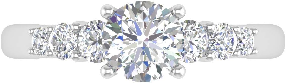 1 1/4 Carat Diamond Engagement Ring in 14K Gold (I1-I2 Clarity)