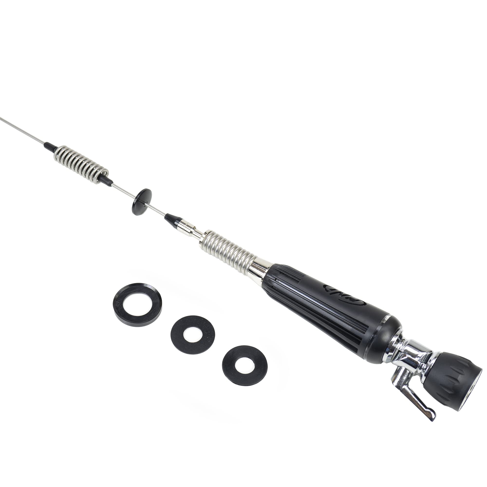Składana antena CB PNI LED 850, 85 cm, 26-28 MHz, 300 Watt, świeci podczas nadawania, gwint PL, bez akcesoriów