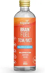 Brain Fuel TCM/MCT, 100% do Coco, Puro, Bigens, 300ml (Unidade)