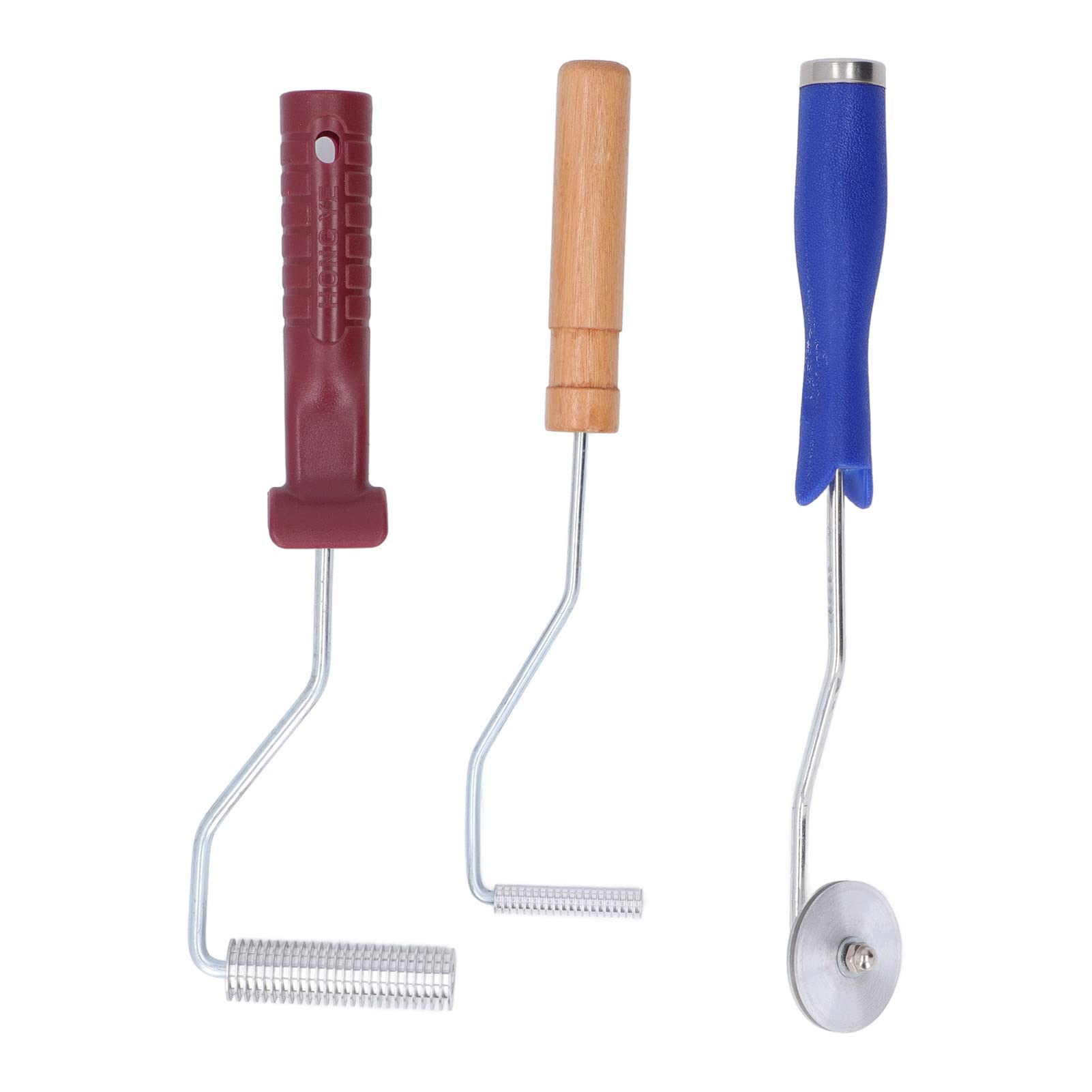 3Pcs Glasvezel Roller Gereedschap Kit Glasvezel Bubble Paddle Tool Lamineren Verf Roller Kit voor Schimmel Hars Glasvezel Hars Bad Douche Bad FRP Mould