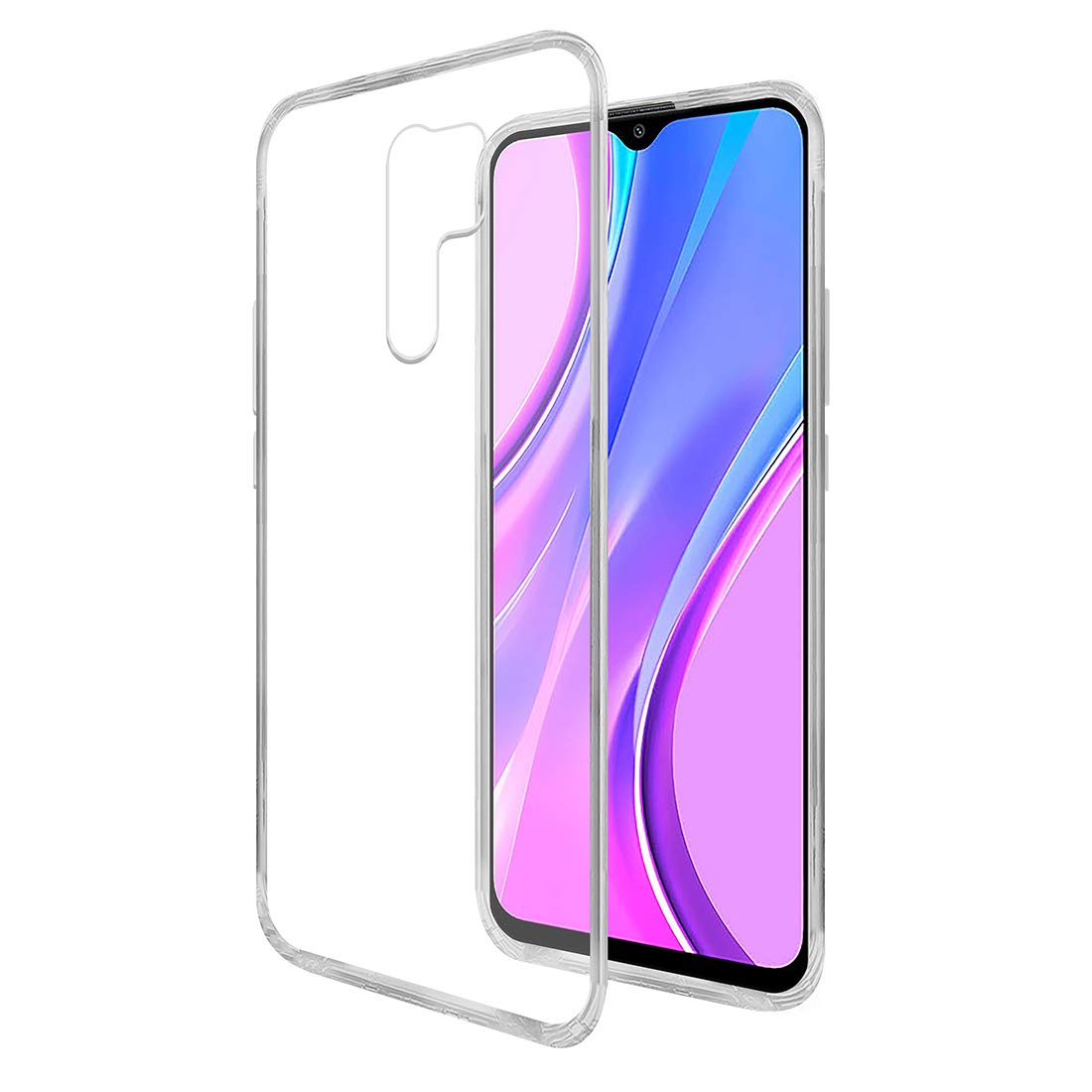Amazon Brand - Solimo Back Cover for Mi Redmi 9 Prime (Silicone | Transparent) (B08H1FY8ZQ) Amazon Price History, Amazon Price Tracker