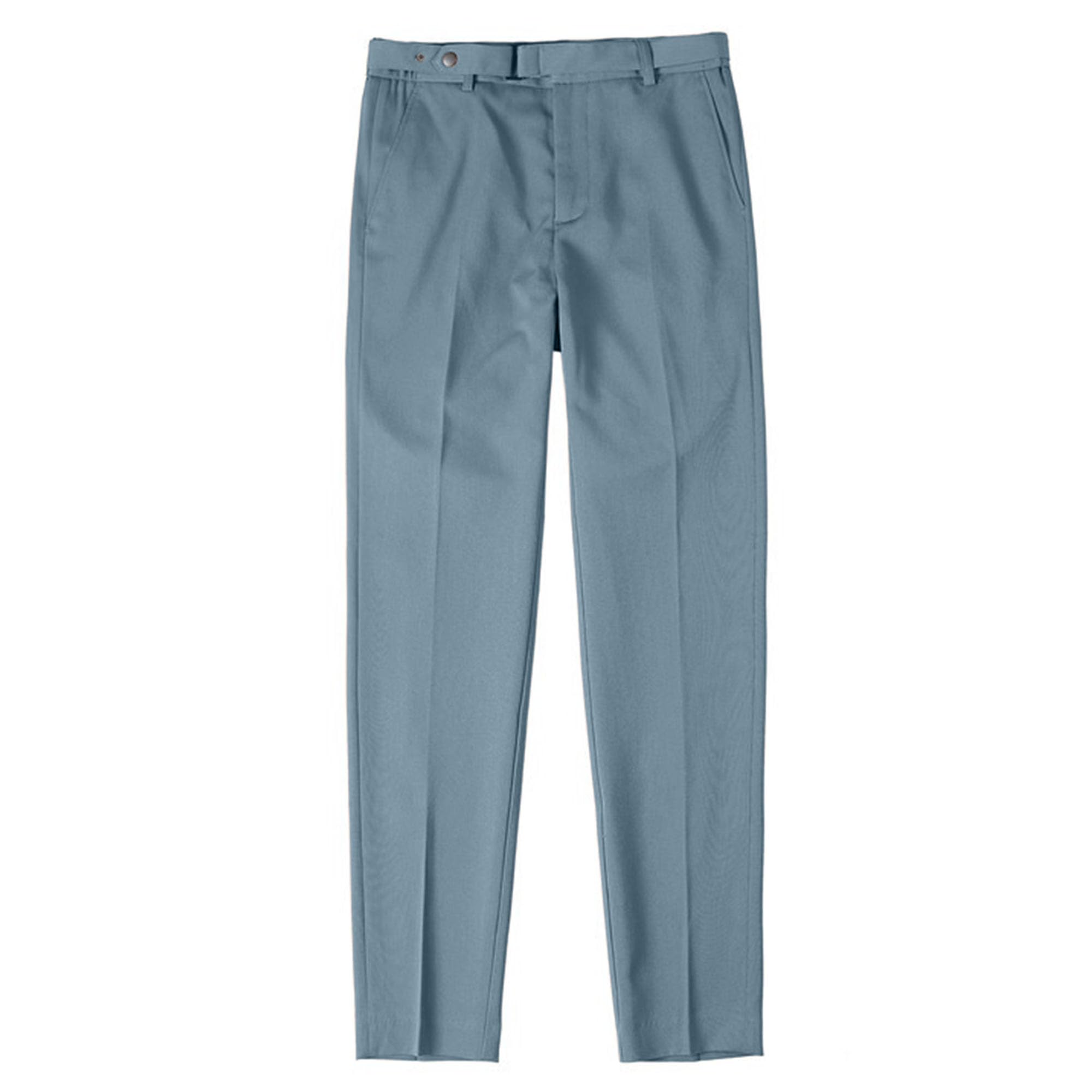 Pantaloni classici da uomo Gurkha Napoli piatti sul davanti affusolati pantaloni estivi plissettati sul davanti