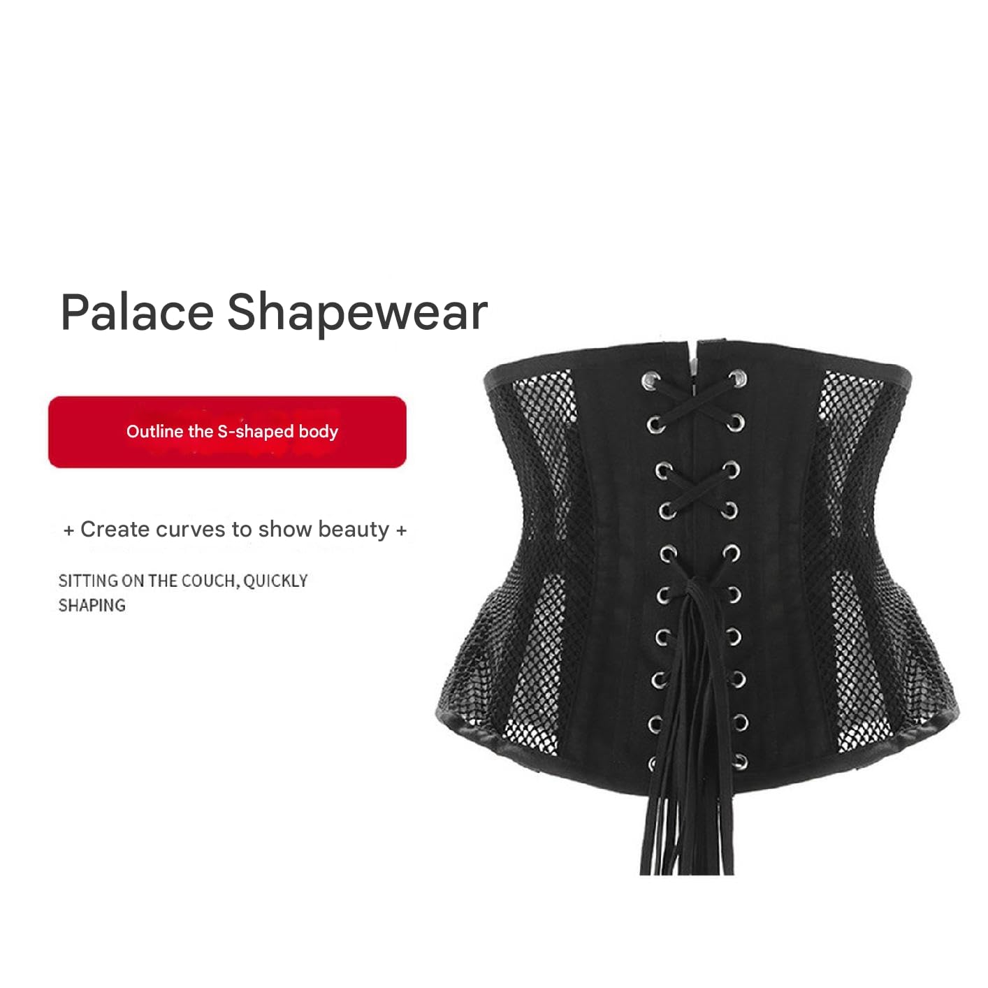 Corsetto Donna Cintura Modellante per La Pancia, Corsetto in Lattice, Sottoseno, per Allenamento Sportivo, Guaina Modellante