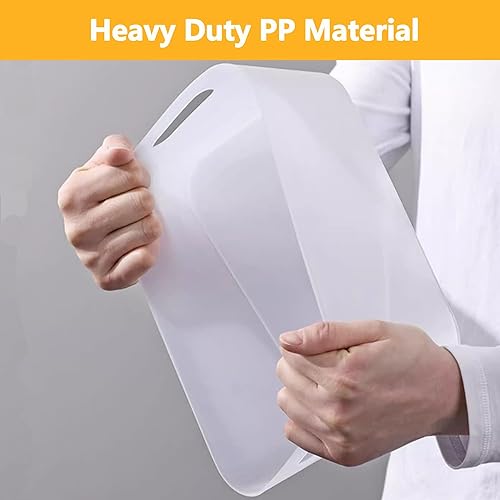 Miniatura 4 de vacane Juego de 6 cubos de almacenamiento pequeños, contenedores de plástico, cestas de despensa, contenedores de almacenamiento abiertos con asas,