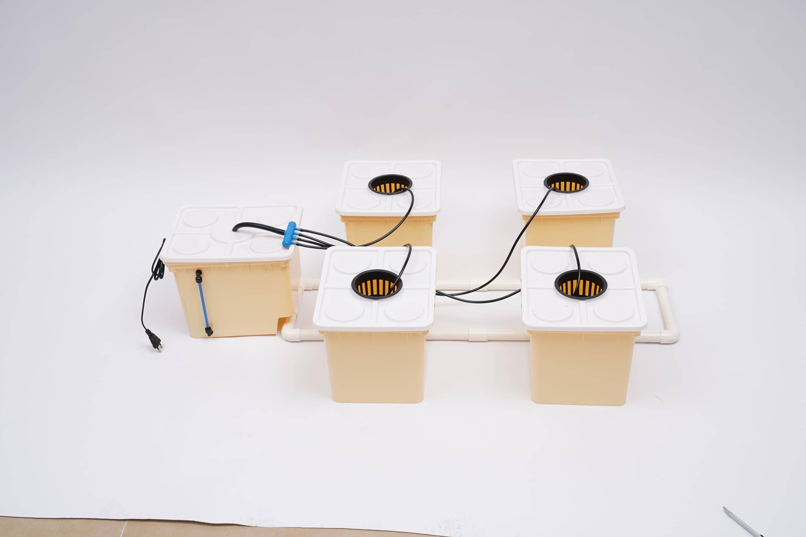 11L Kit de Culture hydroponique Hydroponique Accessoires complets pour système de Culture hydroponique d'intérieur de Légumes sur Les Balcons Halls and Yards