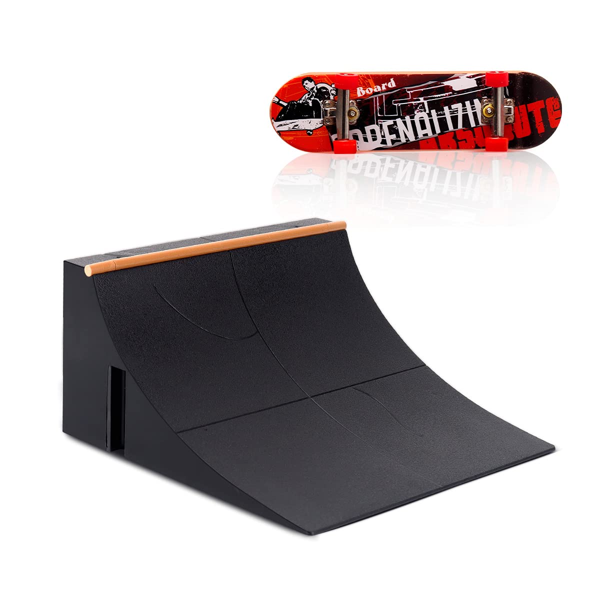 Buy KETIEE Fingerboard Ramps, Finger Skateboard Ramp Set Finger