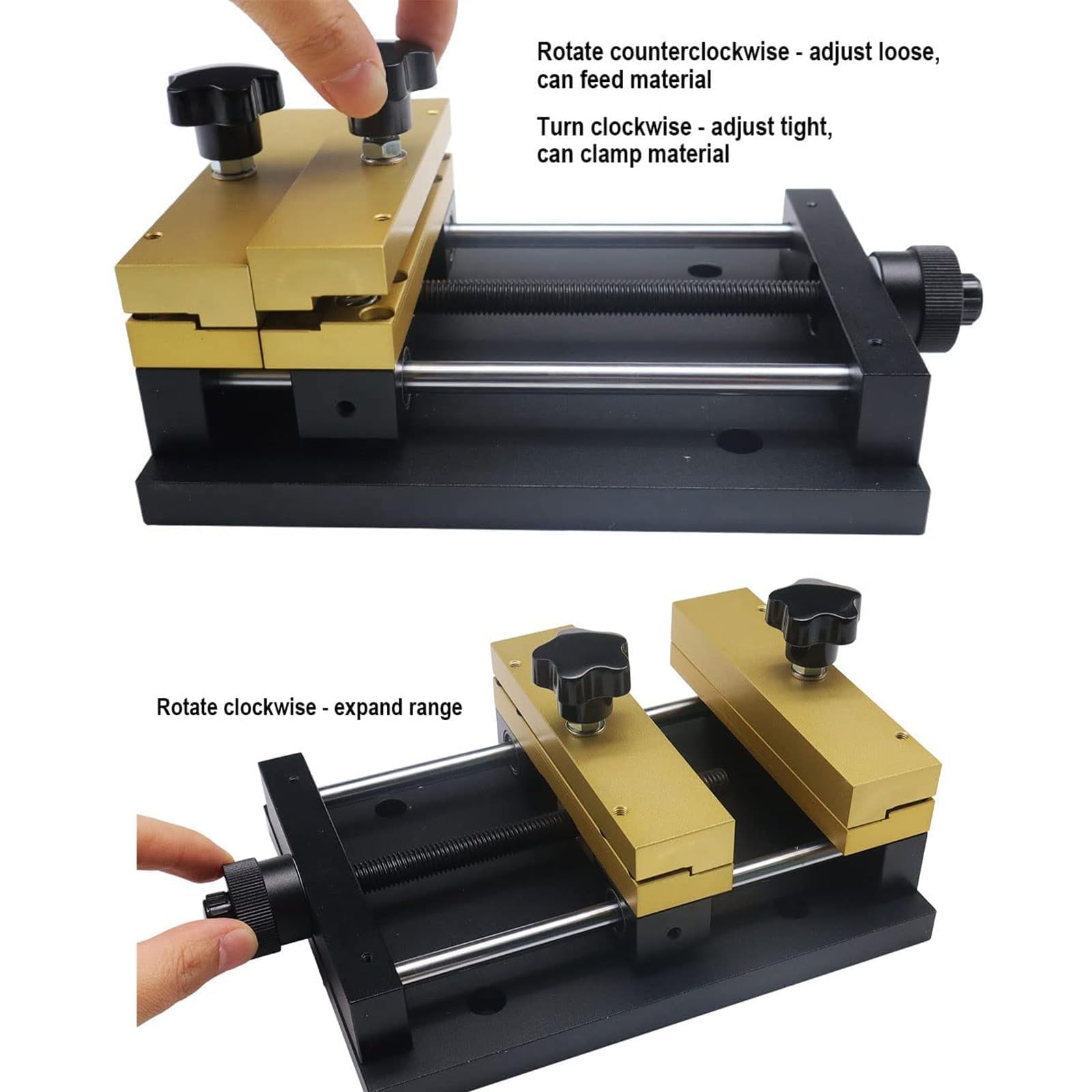 Metal Sheet Cutting Holder, Tinfoil Paper Fixture, Marking Machine Fixture, Max Clamping Range 120 X 120mm, Clamping Thickness 0-5mm, for Fix Gold, Tin Platinum, Plastic Packaging, Aluminum Foil