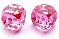 Vista 8 de Bescon Dice Dados de precisión pequeños profesionales de 0.500 in (1/2 pulgada) con número de serie aleatorio, mini dados de corte de precisión