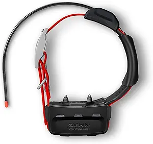 Garmin TT™ 15X Dog Device, Tracking and Training Dog Device with Collar, 18 Levels of Stimulation, Rugged and Water-Resistant, High-Sensitivity GPS, Red