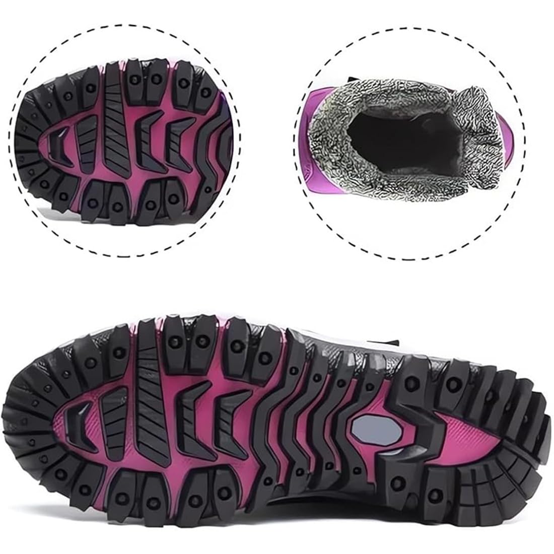 Ofreischuhe Solvema Orthopädische Winterschuhe, Orthofree Winter Shoes, Warm GefüTterte Snow Boots FüR sDamen Und Herren