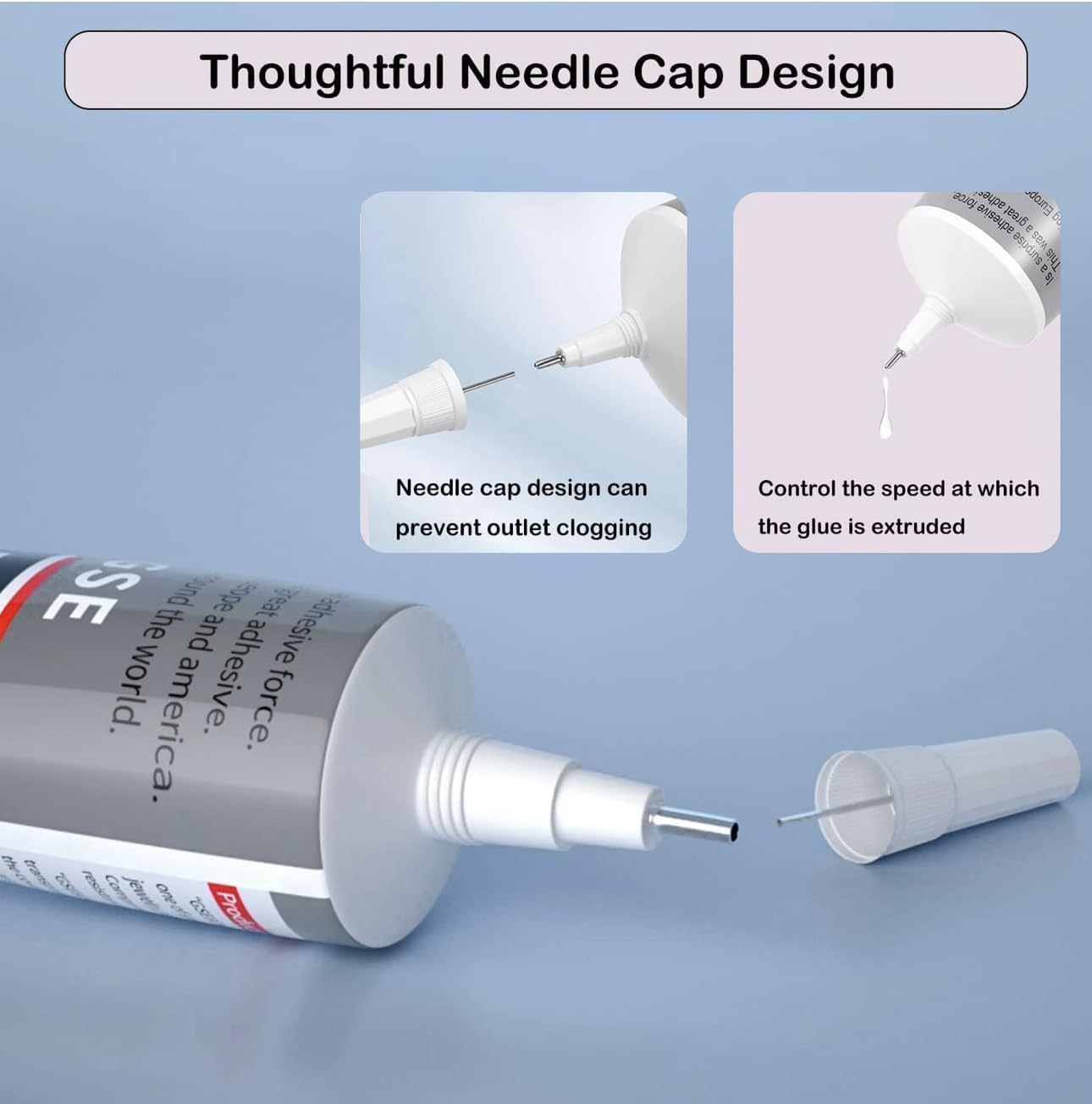 DACHIC B7000 Multipurpose Adhesive Glue | Jewelry, Beads, Clothes, Shoes, Fabrics,Screen Repair, Metal, Stone, Glass, Mobile Phones,Artificial Crystal Crafts (50ML/1.68fl.oz) (50 ML (Pack of 2)) 1