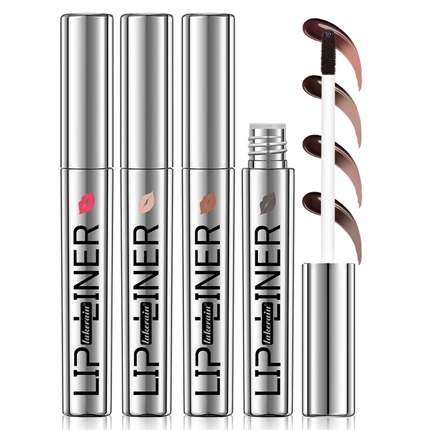 Peel Off Liquid Lipstick, Easy Peel & Reveal Lip Stain, Waterproof Long Lasting Peel Off Mask Lip Gloss