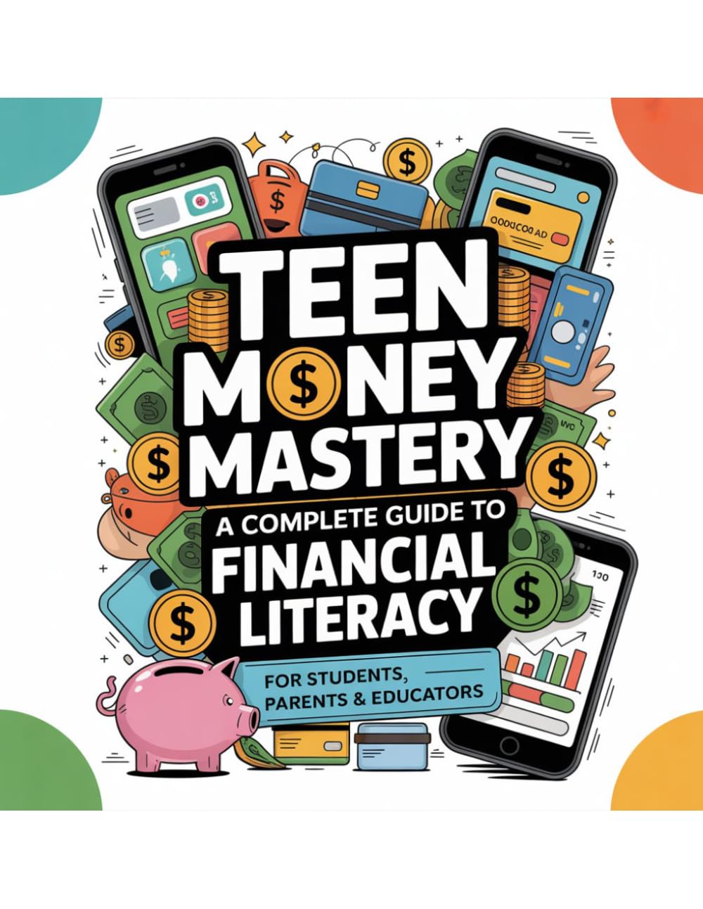 Teen Money Mastery: “A Step-by-Step Guide to Budgeting, Saving, Earning, and Building Smart Money Habits for Life”