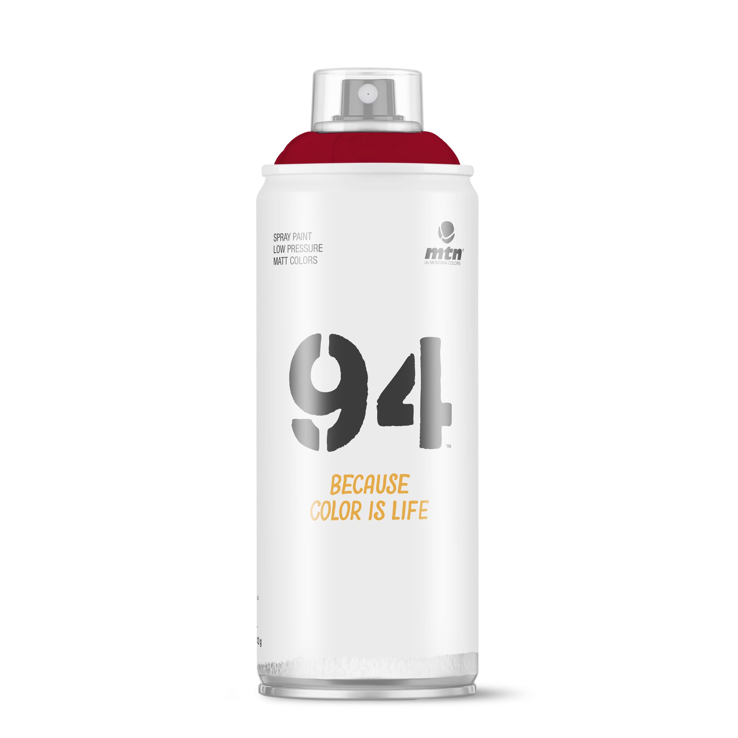 Montana 94 Matt Series Spray Paint - Intense Red 11 oz. (400ml