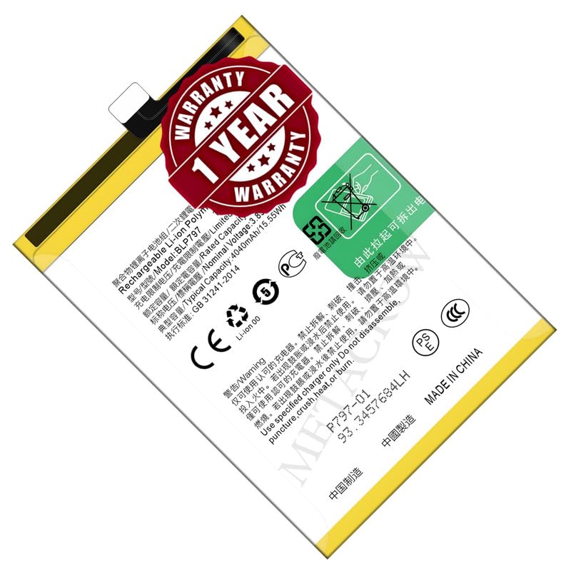 Image of Original BLP797 Battery Compatible for Oppo A72 5G (PDYM20, PDYT20) | A73 5G (CPH2161) - (4040mAh) - 1 Year Warranty JK1