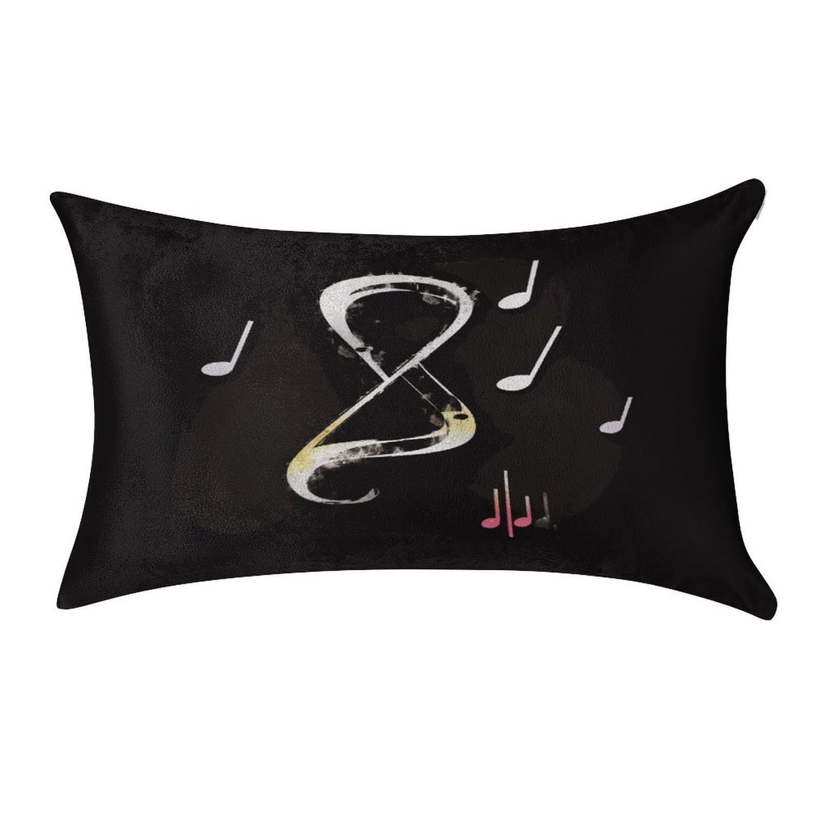 Fekiloot Style Music Notes Pillow Covers Home Decor Pillow Cases