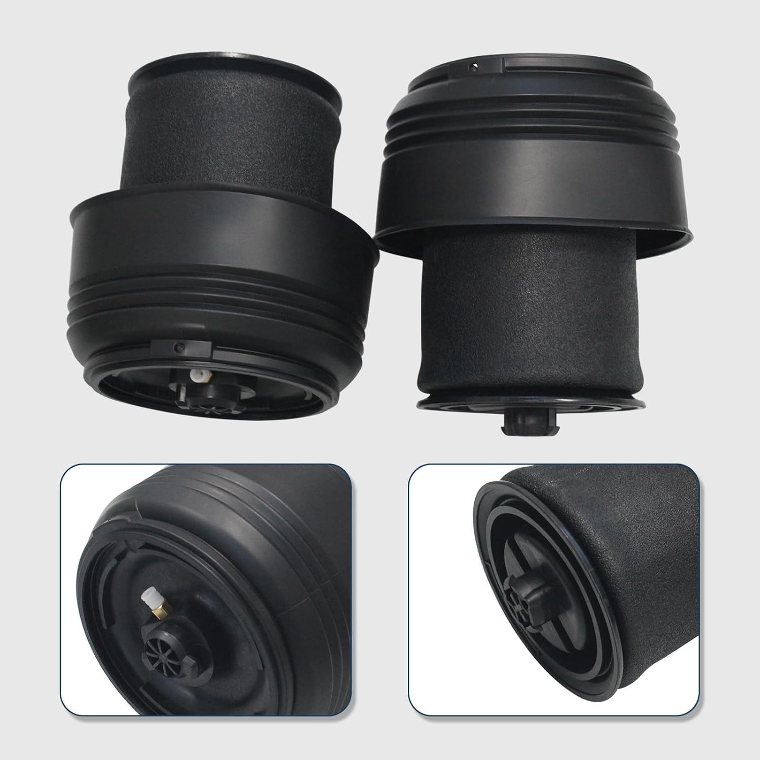 2 x suspensión neumática trasera izquierda + derecha de repuesto para X5 E70 F15 F85 X6 E71 E72 F16 F86 2006-2019 accesorios de coche # 37126795014 37126795013