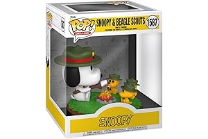 Funko Pop! Deluxe: Peanuts - Snoopy & Beagle Scouts Bubble Pop