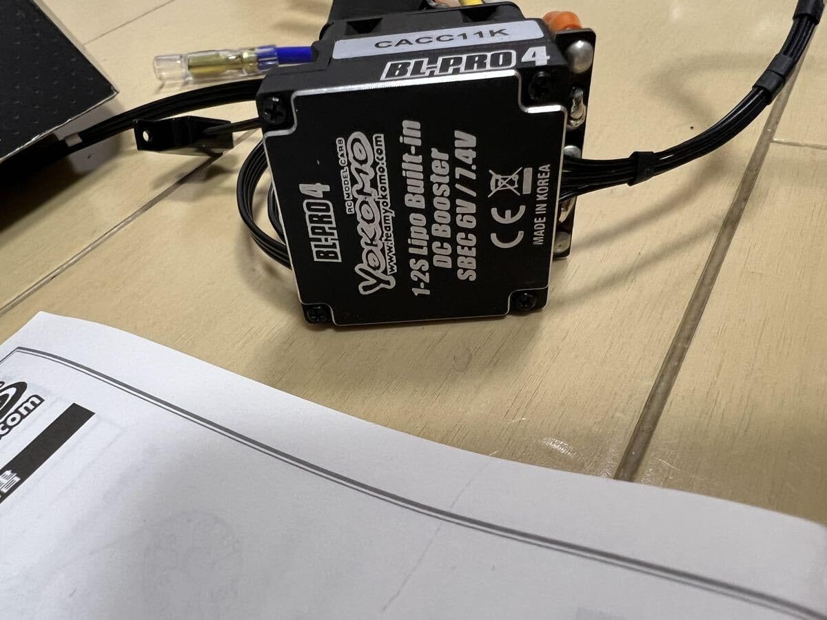Amazon.co.jp: ヨコモBl-PRO4 アンプ ESC コード取り付け済み商品