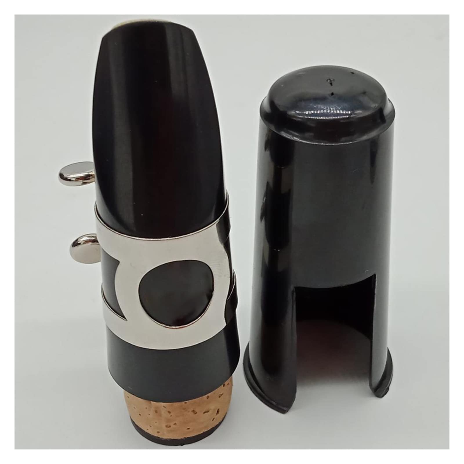 Profesional Clarinete Clarinete Profesional E11, Llaves Plateadas, 17 Llaves con Estuche, Boquilla