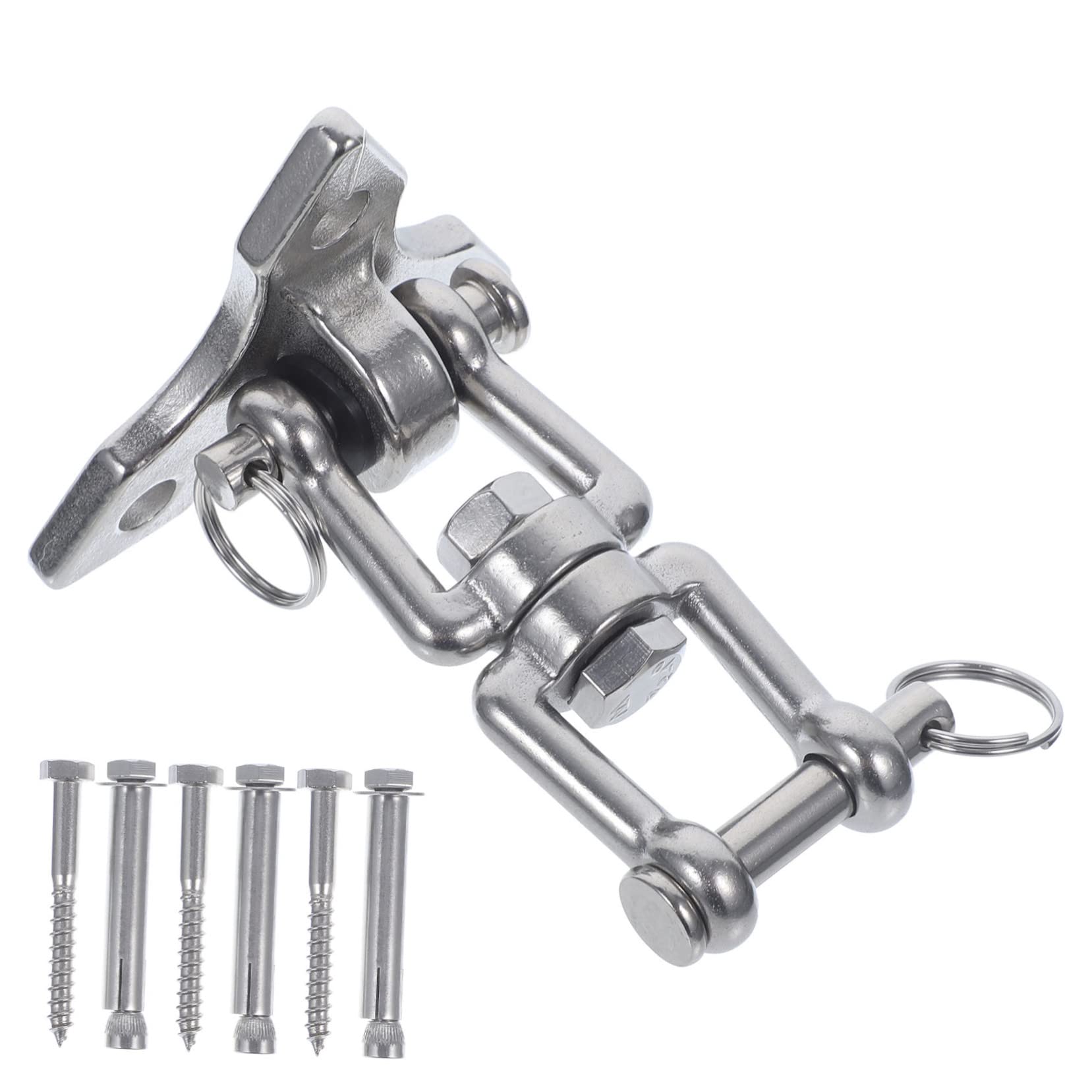 Toddmomy Hammock Accessory Metal Swing Hanger Sturdy Ceiling Hook for Indoor/Outdoor Use Easy Installation