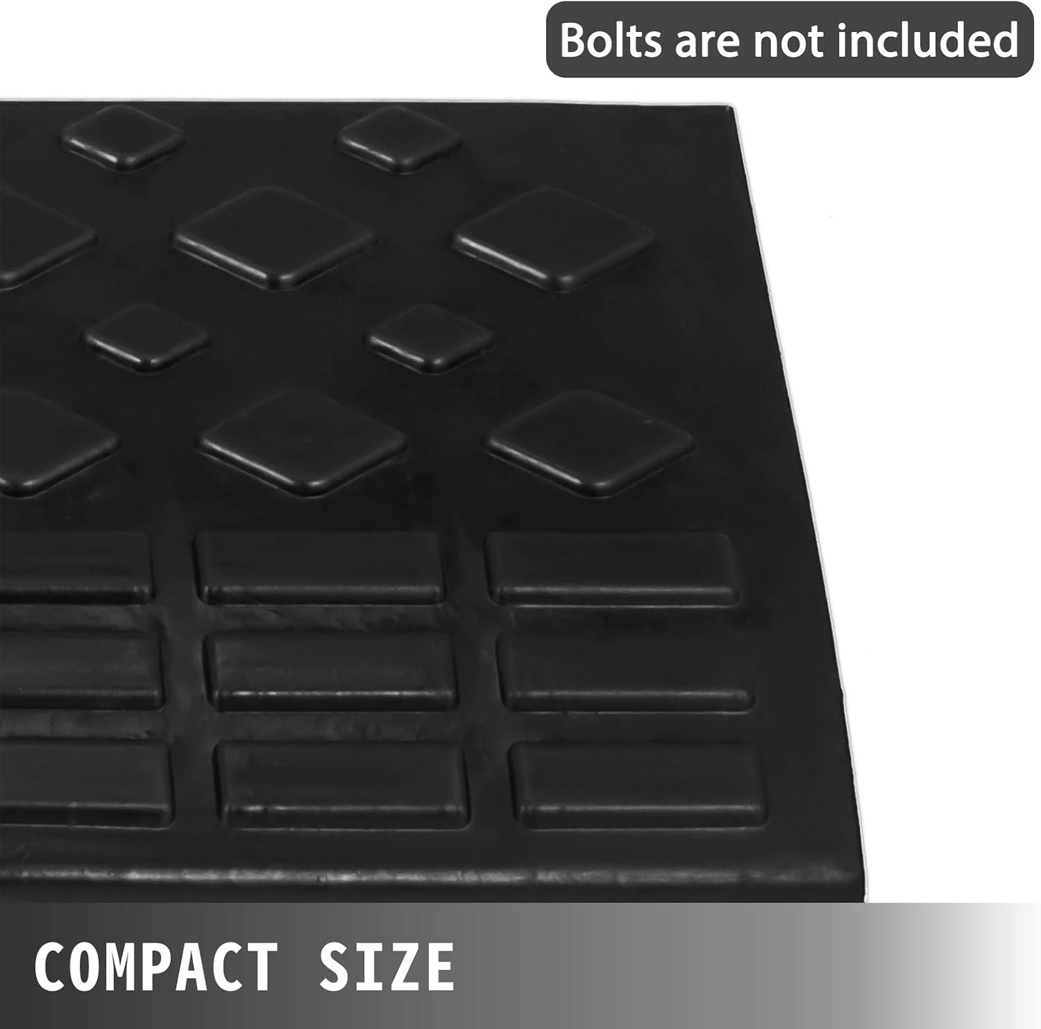 Mophorn Rubber Curb Ramp, 3.7" Rise Height Sidewalk Curb Ramp, 10" Width 35.4" Length Driveway Ramp for Curb, 5T Heavy Duty Driveway Curb Ramp for Forklifts, Trucks, Buses, Cars, Wheelchairs, Bikes : Industrial & Scientific