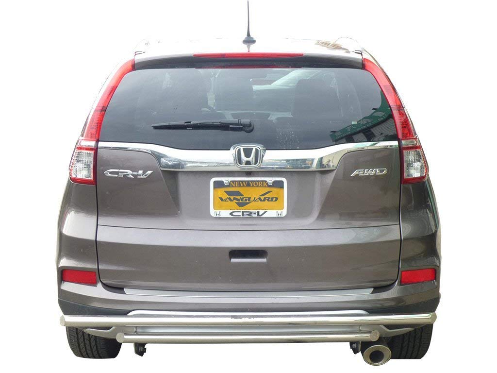 VANGUARD VGRBG-0752-0725SS Stainless Steel Double Layer Rear Bumper Guard | Compatible with 12-16 Honda CR-V