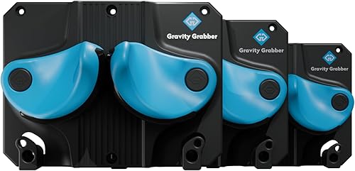 Gravity Grabber La estantería de pared más moderna para esquís y tablas de snowboard, para guardar los rocker, las puntas y las colas, para