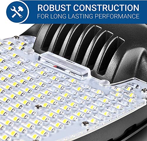 Ostek Led Shoebox Area Corn Light Bulb 54W Led Retrofit Kits 5000K E39 Rotatable Mogul 7560Lm Led Commercial Lighting - Post Street Light Security Lights Parking Light Led Paddle Bulb, Ul Dlc #TOP3