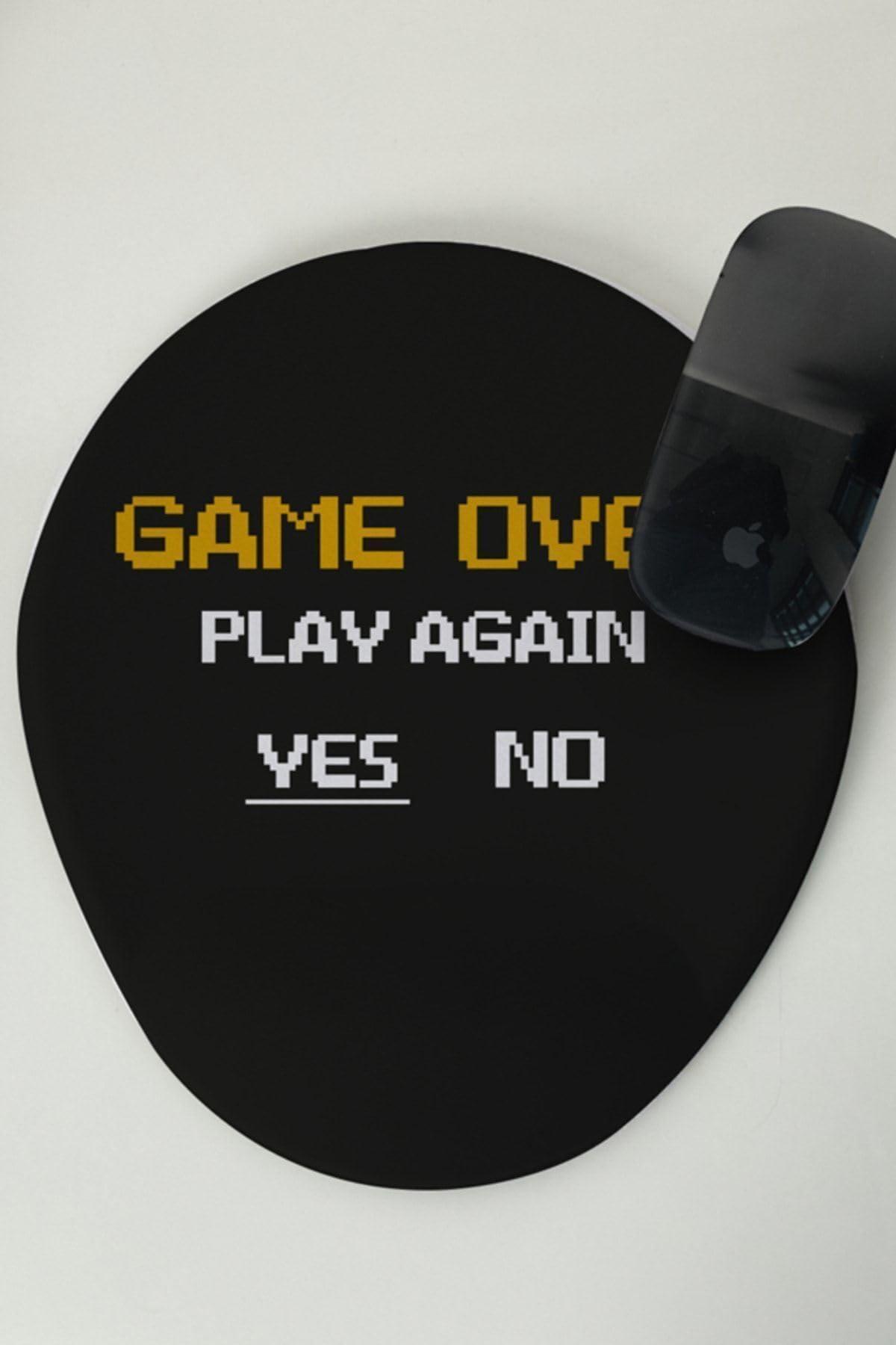 Hediyesepeti Gamer Sevgiliye Hediye Game Over Tasarımlı Mouse Altlığı Mouse Pad Mousepad
