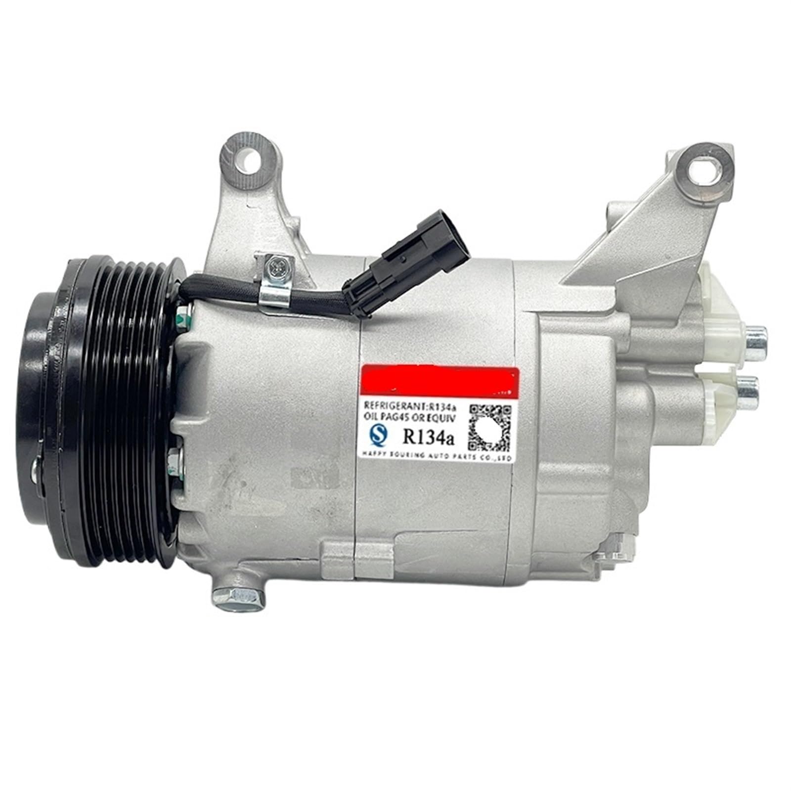 Genterun One Color Compatible For Fiat， 51845813 Cs20214 64521171310 64526918122，Auto Ac Compressor-Stable Compression, Fast Cooling Performance