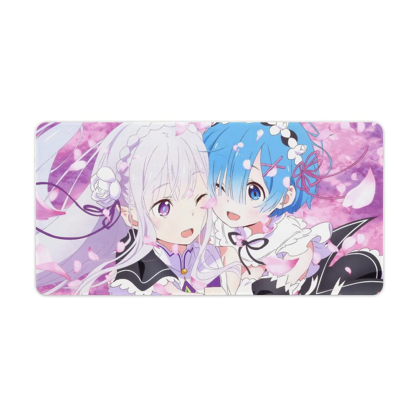 Re:ゼロから始める異世界生活キャラクタイラストプレイマット⚠️マウスパッド⚠️ Amazon.co.jp：Re ゼロから始める異世界生活 エミリア・レム 大型