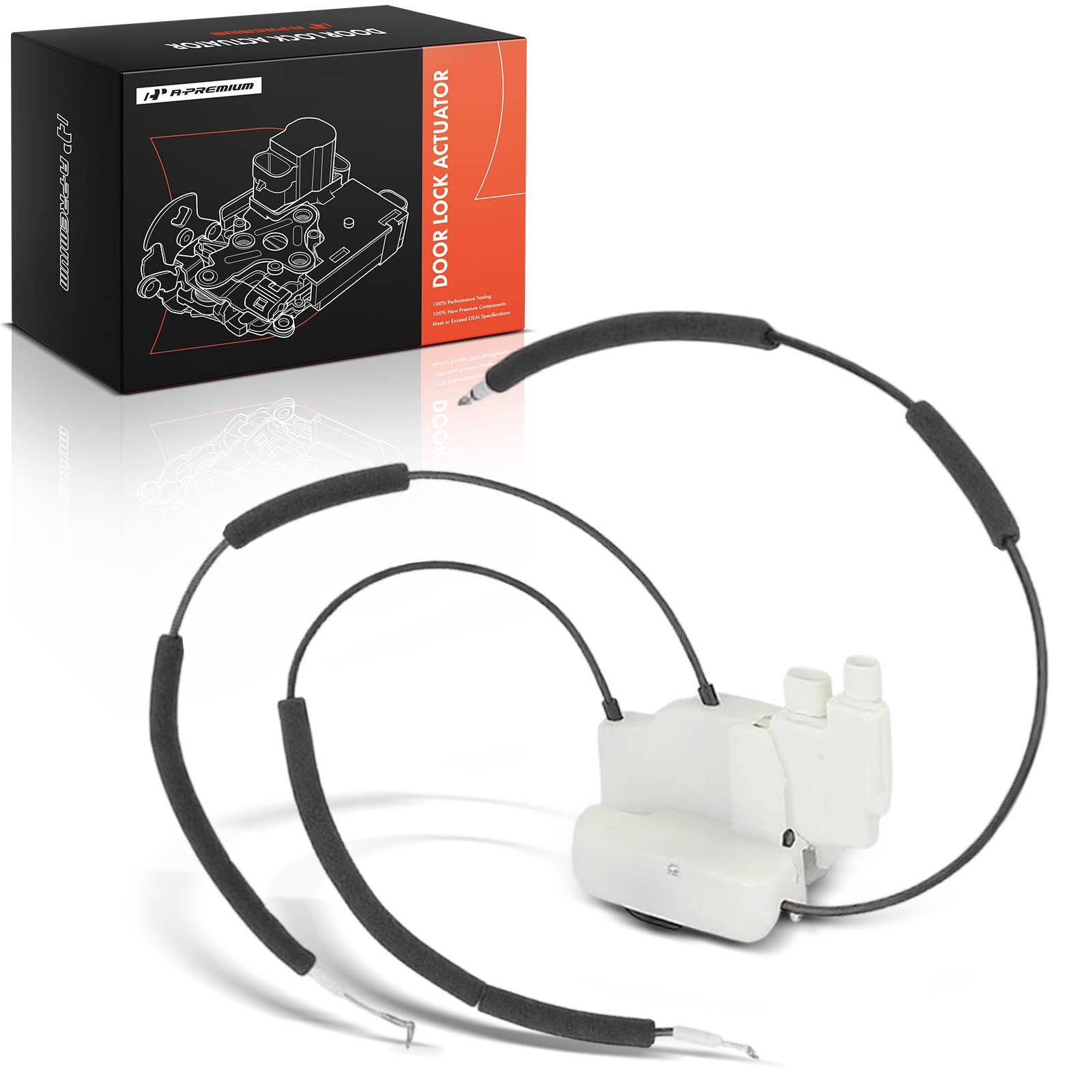 A-Premium Front Right Passenger Side Door Lock Actuator