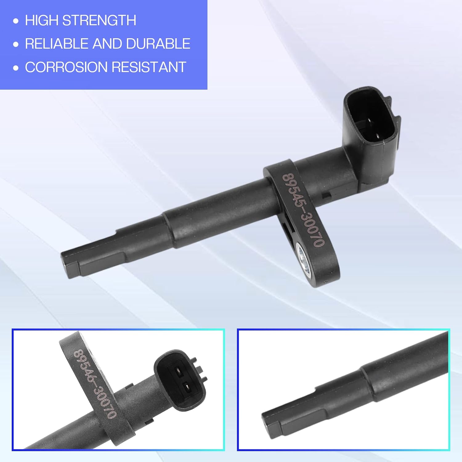 4PCS ABS Wheel Speed Sensors Front, Rear Compatible for Lexus GS350 2007-2011, IS250/IS350 AWD 2007-2013, LS460/LS600H 2008-2017, Replaces 8954530070 8954630070 8954230270 8954330270