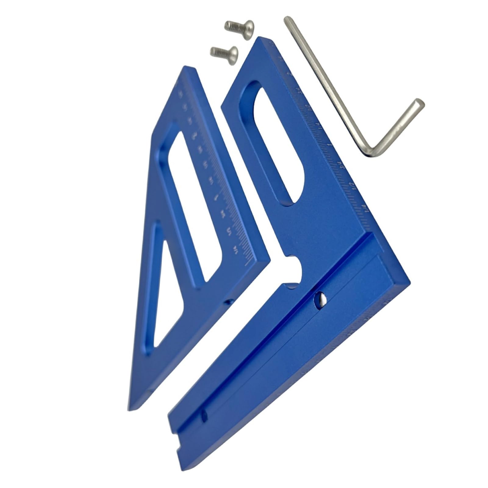 Multipurpose Measuring Tool with Easy to Read Markings Drafting Ruler Aluminum for Technical Drawing & Building Plans Flexible Drafting Tool