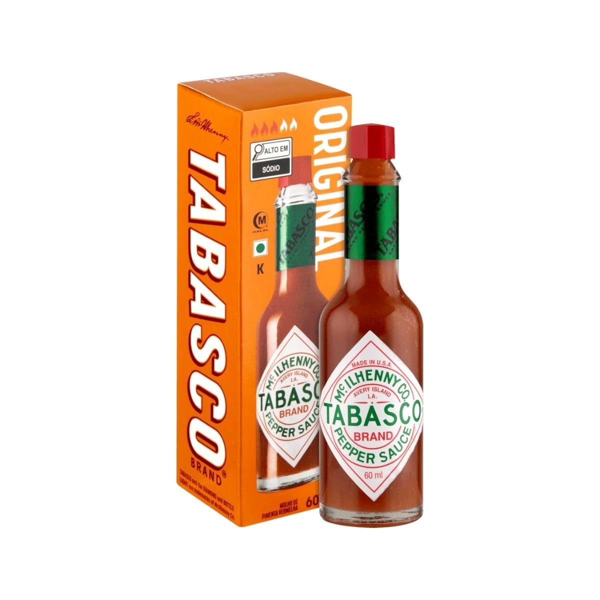 Molho De Pimenta Original Tabasco 60Ml | Amazon.com.br