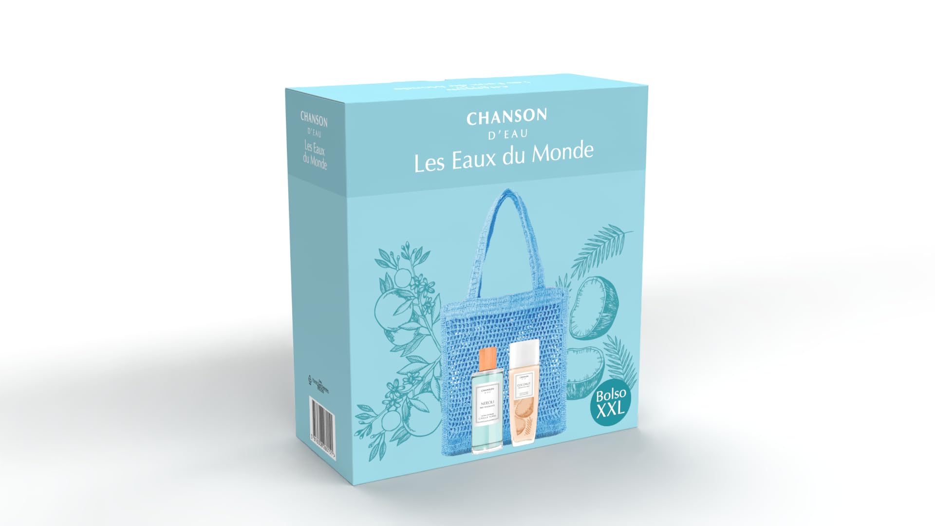 Chanson Les Eaux Du Monde, Bolso + Nerolí Eau de Toilette 100ml + Coconut Bruma Corporal 75ml