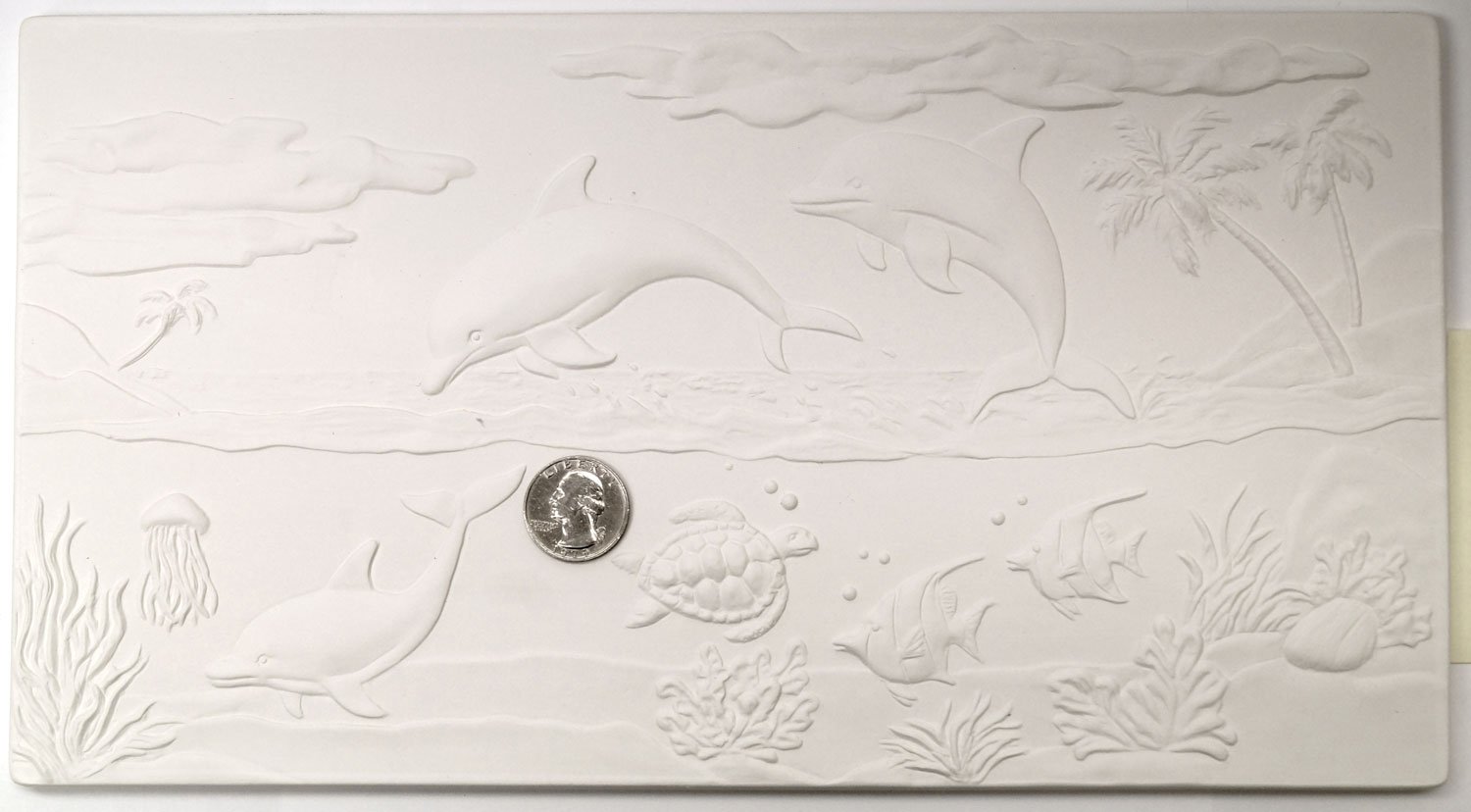 Dolphin Seascape Texture Mold