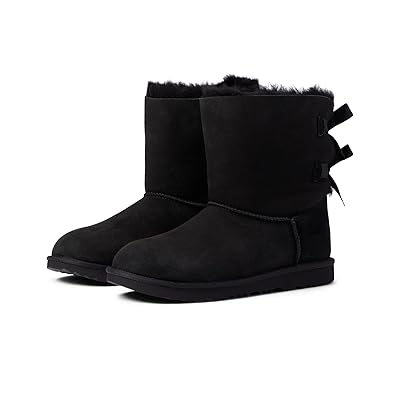 UGG Kids Bailey Bow II (Little Kid/Big Kid) Girls Shoes Black