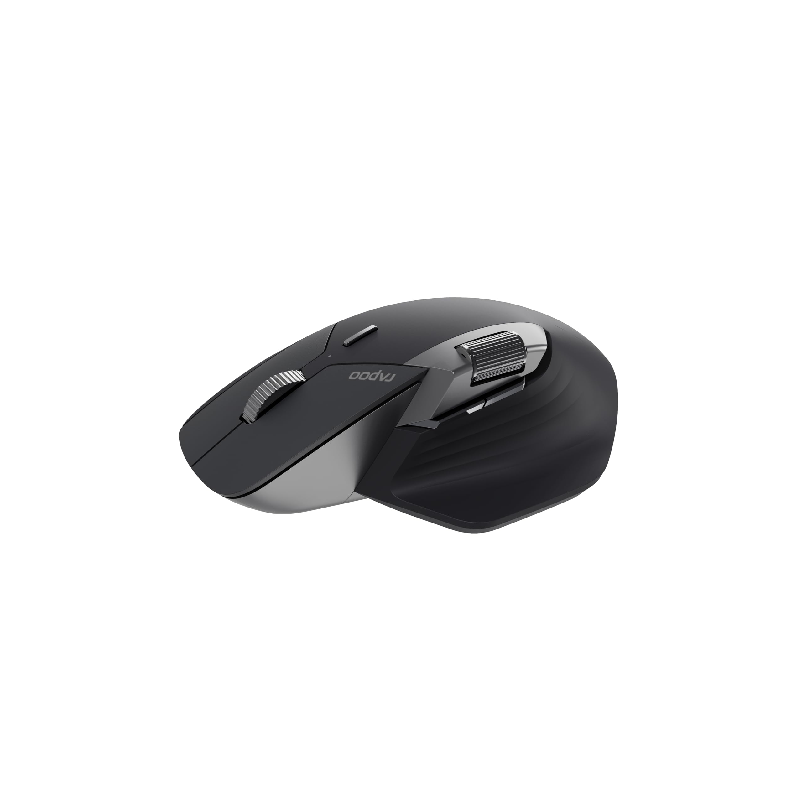 Rapoo I Souris sans Fil MT760MW, Souris Optique avec Adaptateur, 4000 dpi, 2,4 GHz, Batterie Rechargeable, Noir