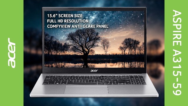 acer Aspire 3 A315-59 Laptop - Intel Core i7-1255U, 16GB, 512GB